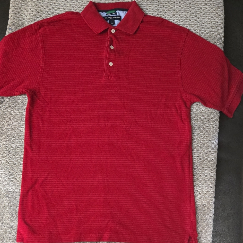 3 For 20 Tommy Hilfiger Vibrant Red Polo Shirt